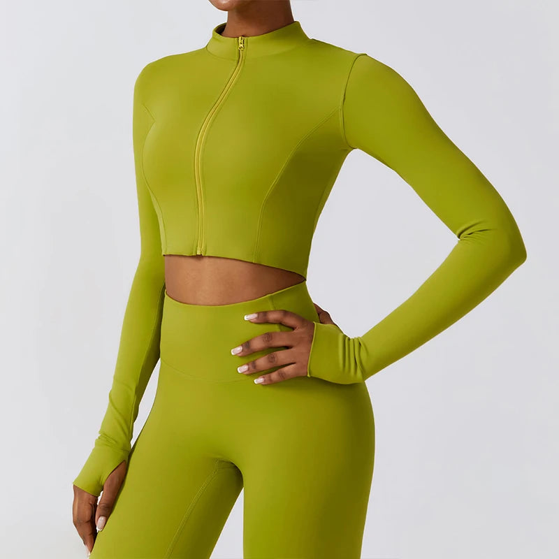 Women's Elasticity Fitness Jacket