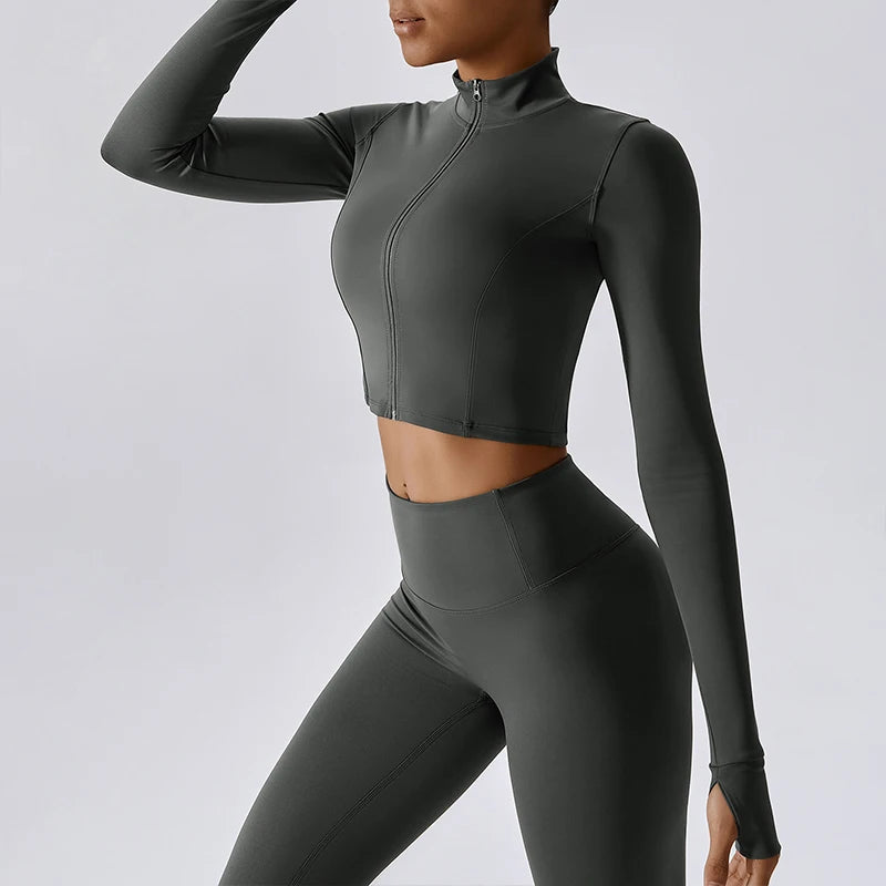 Women's Elasticity Fitness Jacket