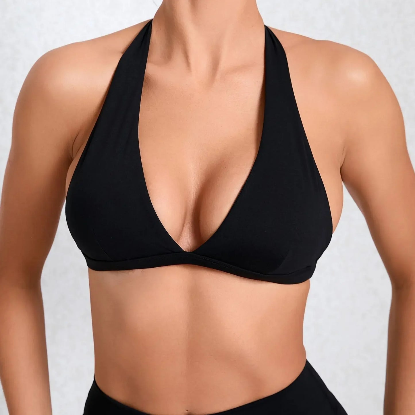 V-neck Sports Bra