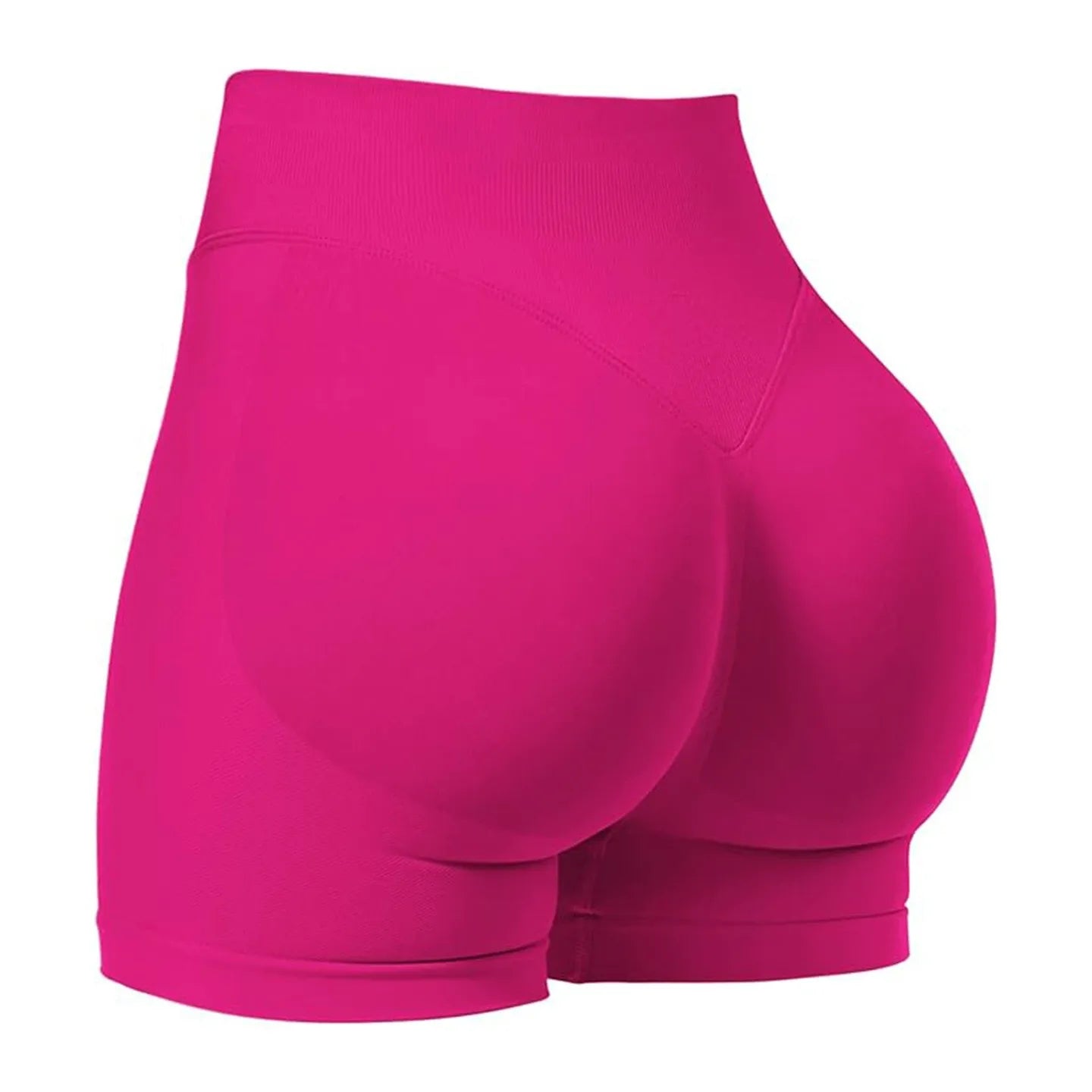 Women's Low Ribbed Band Gym Shorts