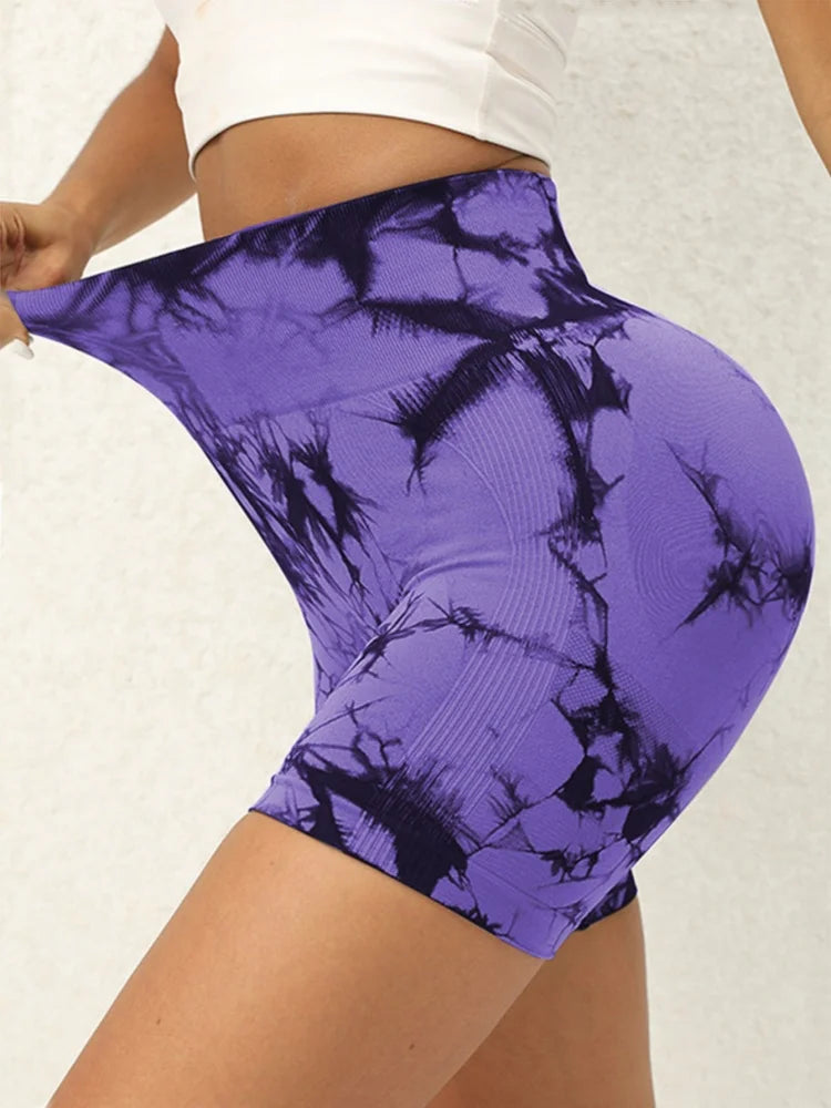 Women's High Waist Butt Lifting Training Shorts