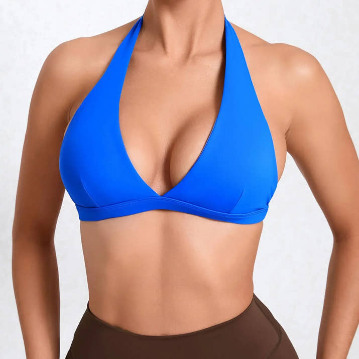 V-neck Sports Bra