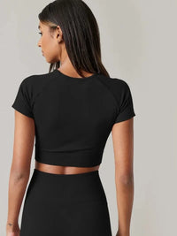 Women's Short Sleeve Yoga Shirt