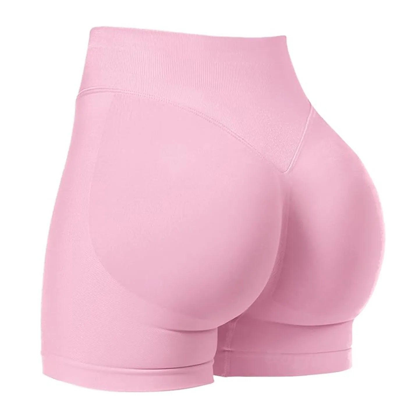 Women's Low Ribbed Band Gym Shorts