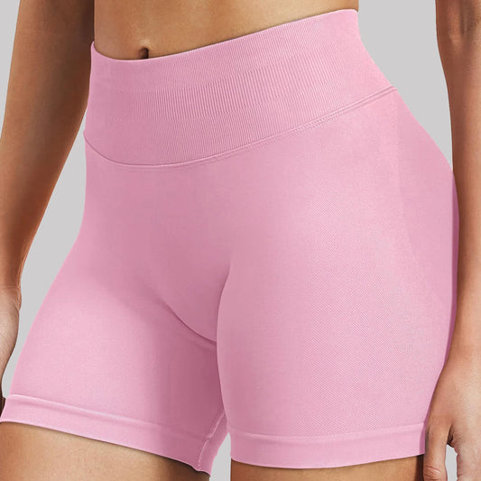 Women's Low Ribbed Band Gym Shorts