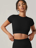 Women's Short Sleeve Yoga Shirt