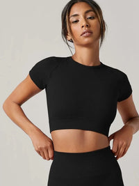 Women's Short Sleeve Yoga Shirt