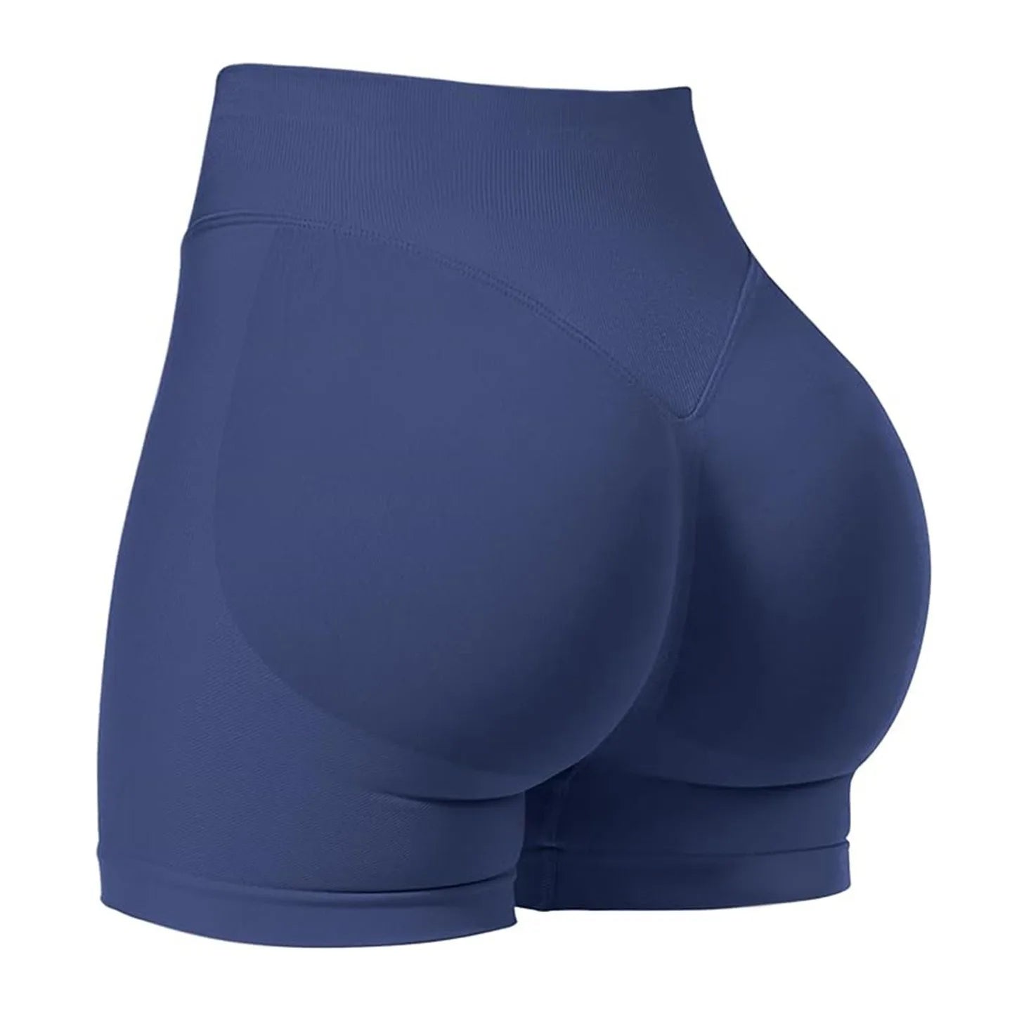 Women's Low Ribbed Band Gym Shorts