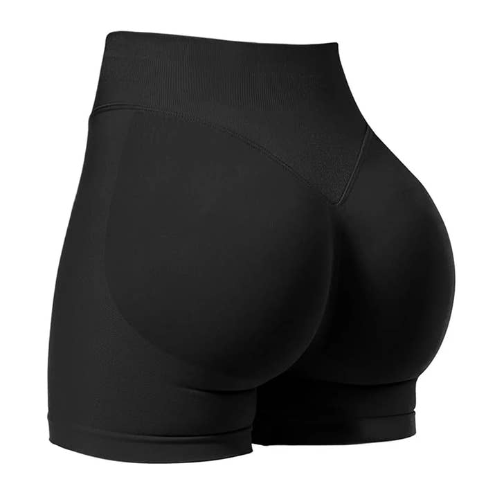 Women's Low Ribbed Band Gym Shorts