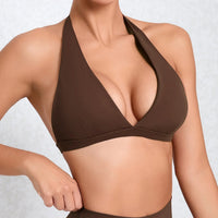 V-neck Sports Bra