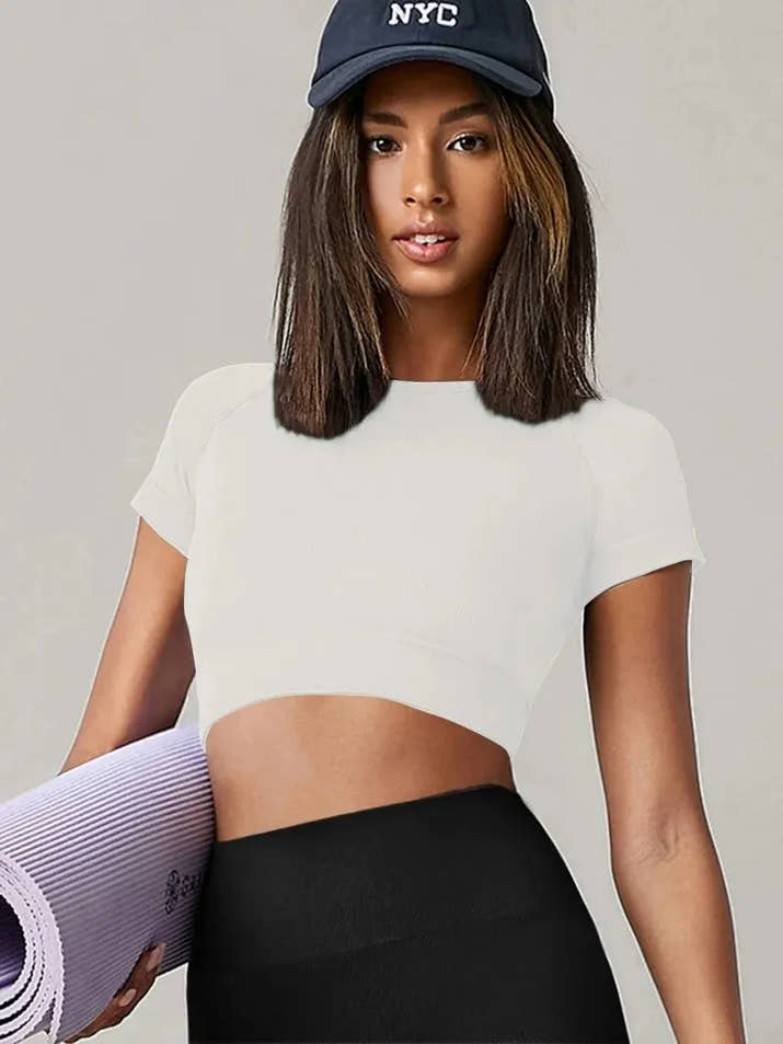 Women's Short Sleeve Yoga Shirt