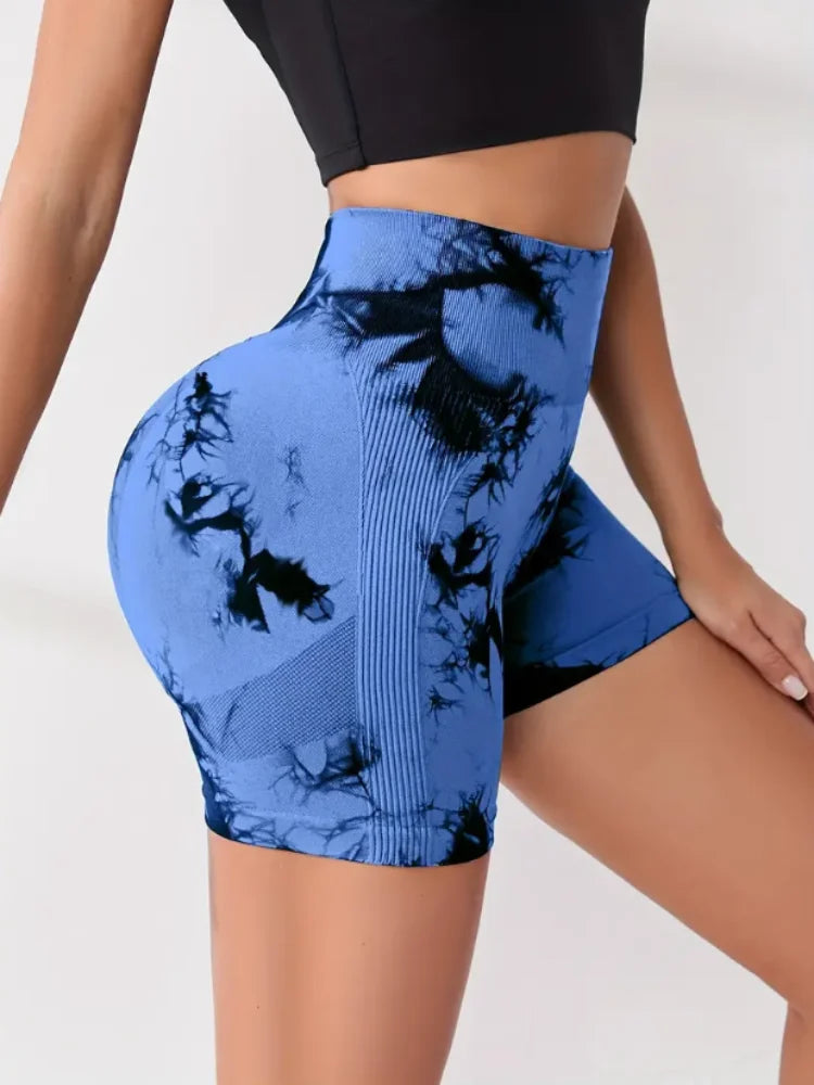 Women's High Waist Butt Lifting Training Shorts