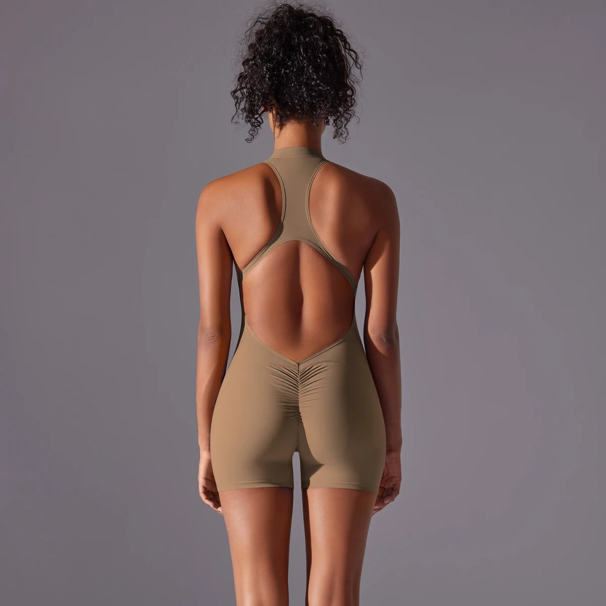 Women's Single-Piece Fitness Bodysuit