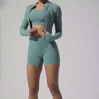 Women's Elasticity Fitness Jacket